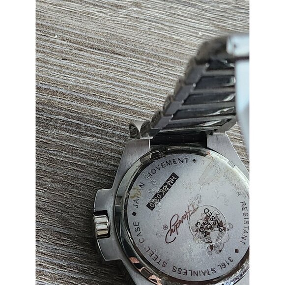 Ed Hardy Men's Black Hamster Watch HM-BK 0320 (NOT WORKING, MAY NEED BATTERIES) - Picture 13 of 16